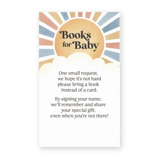 Here Comes the Son Bring a Book Card