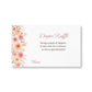 Autumn Baby in Bloom Diaper Raffle Ticket