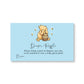 Simply Winnie Blue Diaper Raffle Ticket