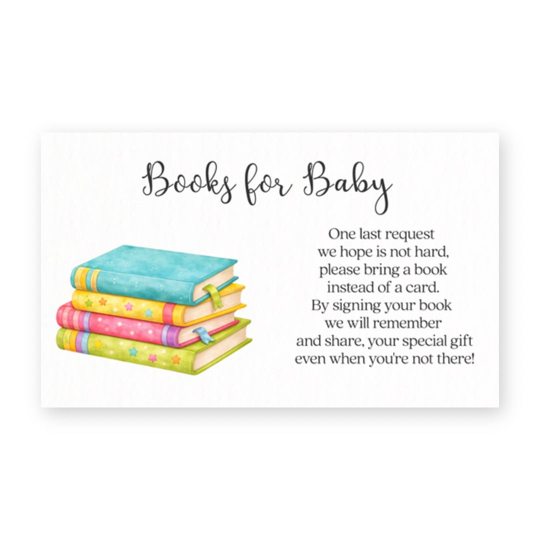 Fiesta Baby Bring a Book Card