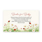 A Little Lady Bring a Book Card