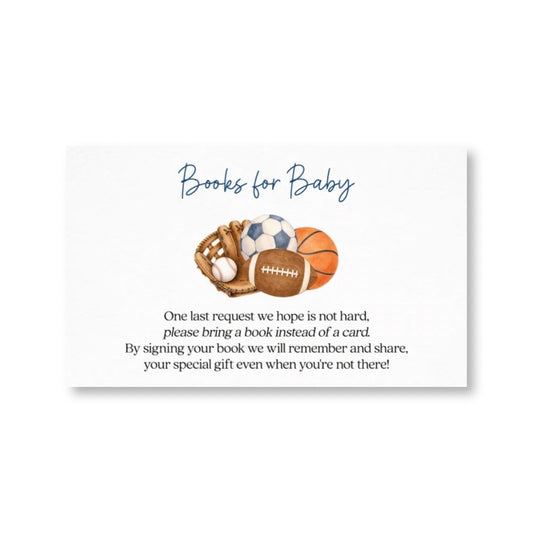 Little Champ Bring a Book Card