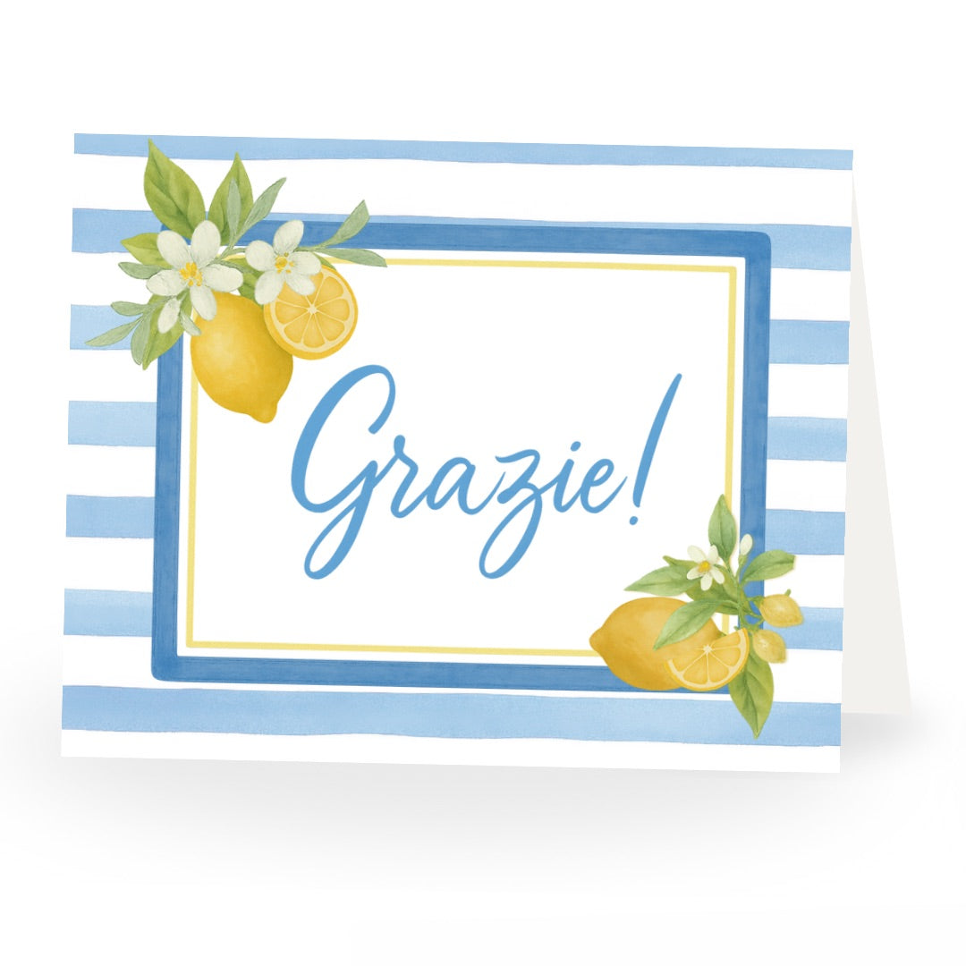That's Amore Bridal Shower Thank You Card