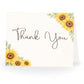 Sunflower Bridal Shower Thank You Card