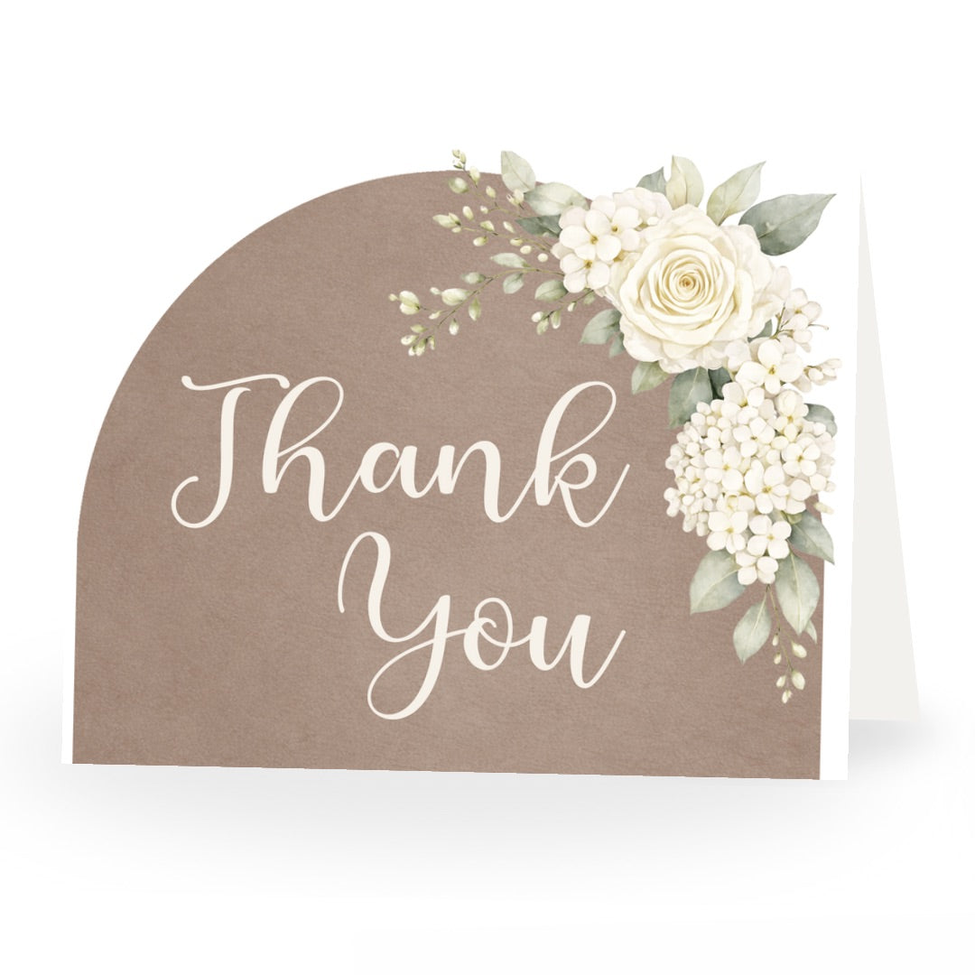 Boho Arch Bridal Shower Thank You