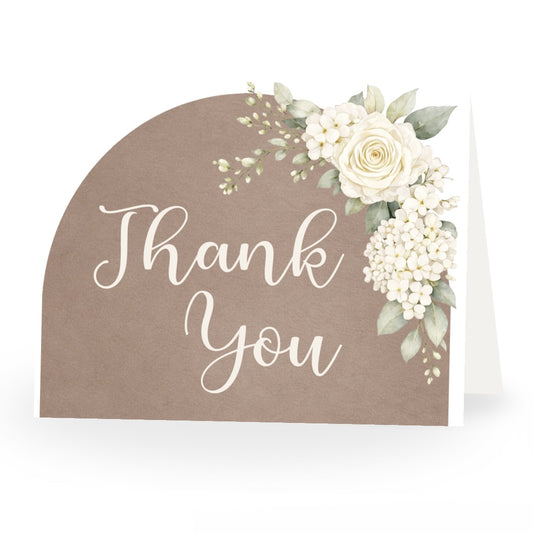 Boho Arch Bridal Shower Thank You