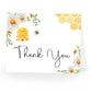Bride to Bee Bridal Shower Thank You Card