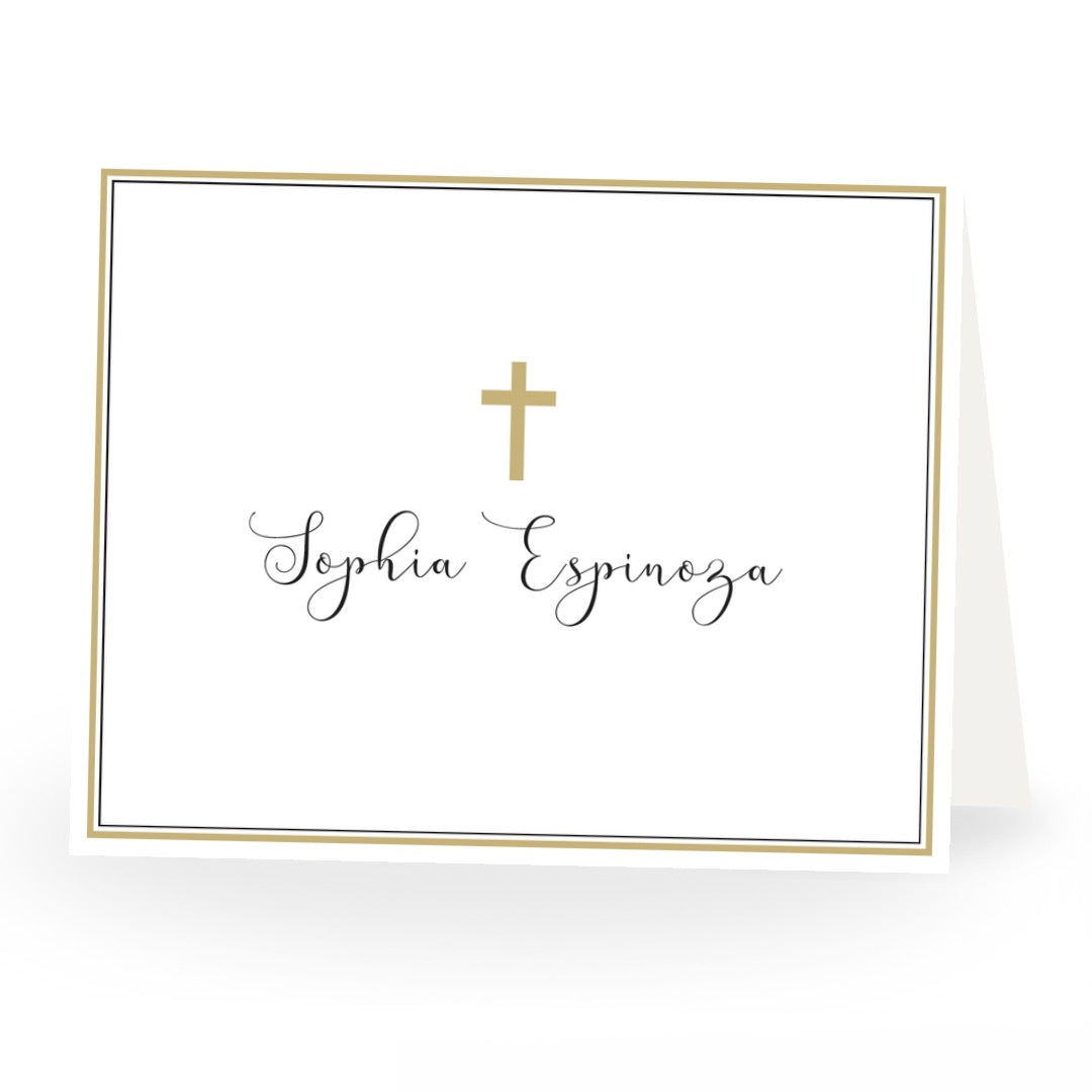Christian Graduation Thank You Card