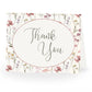 Vintage Love is in Bloom Bridal Shower Thank You Card