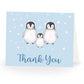 Penguin Baby Shower Thank You Card