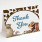 Cowboy Baby Shower Thank You Card