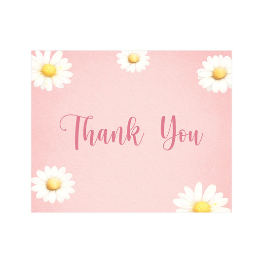Daisy Thank You Card