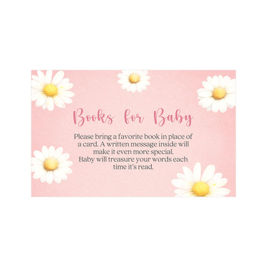 Daisy Bring A Book Card