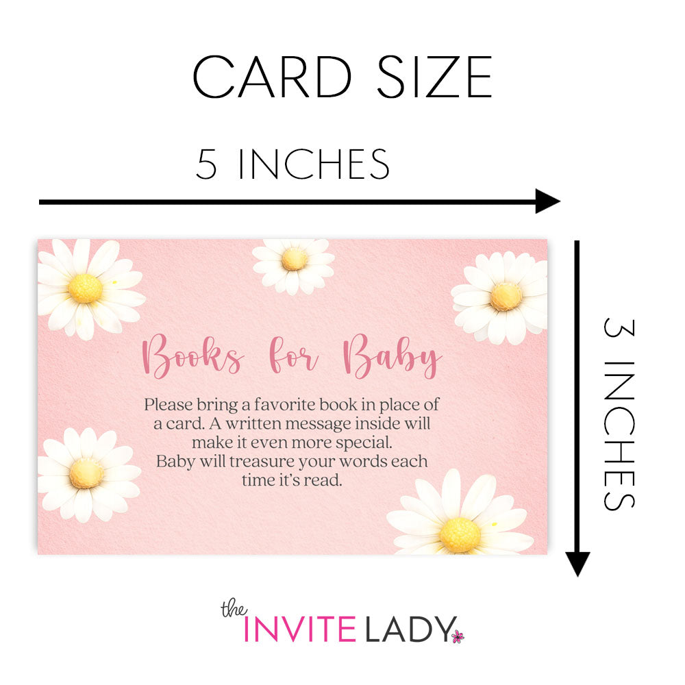 Daisy Bring A Book Card
