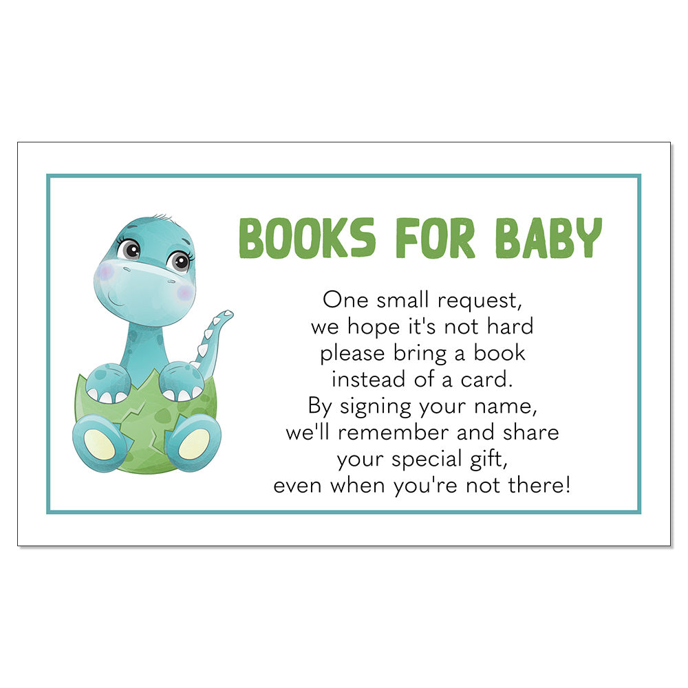 Dino Egg Bring a Book Insert