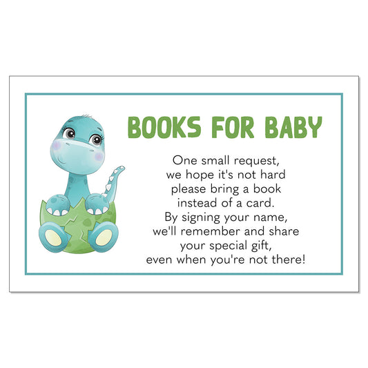 Dino Egg Bring a Book Insert