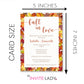 Falling For Autumn Bridal Shower Invitation