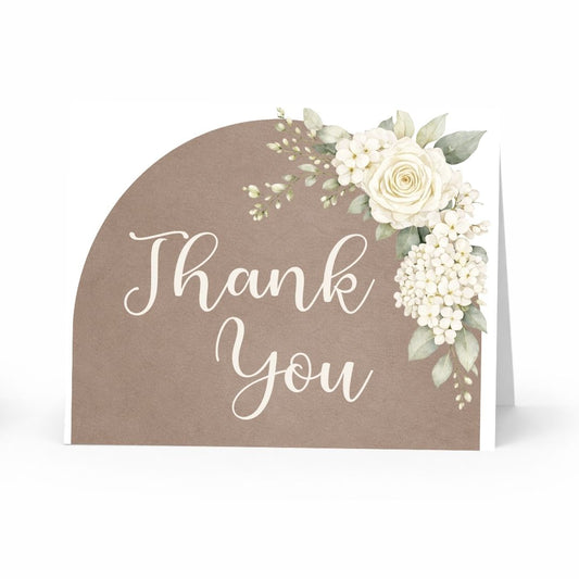 Boho Arch Bridal Shower Thank You