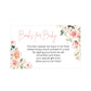 It's A Girl Floral Books for Baby Inserts