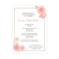 Floral Corners Invitation
