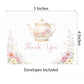 Bridal Garden Tea Party Thank You Card
