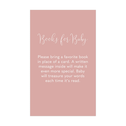 Hello Baby Girl Bring a Book Insert