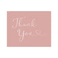 Hello Baby Girl Thank You Card