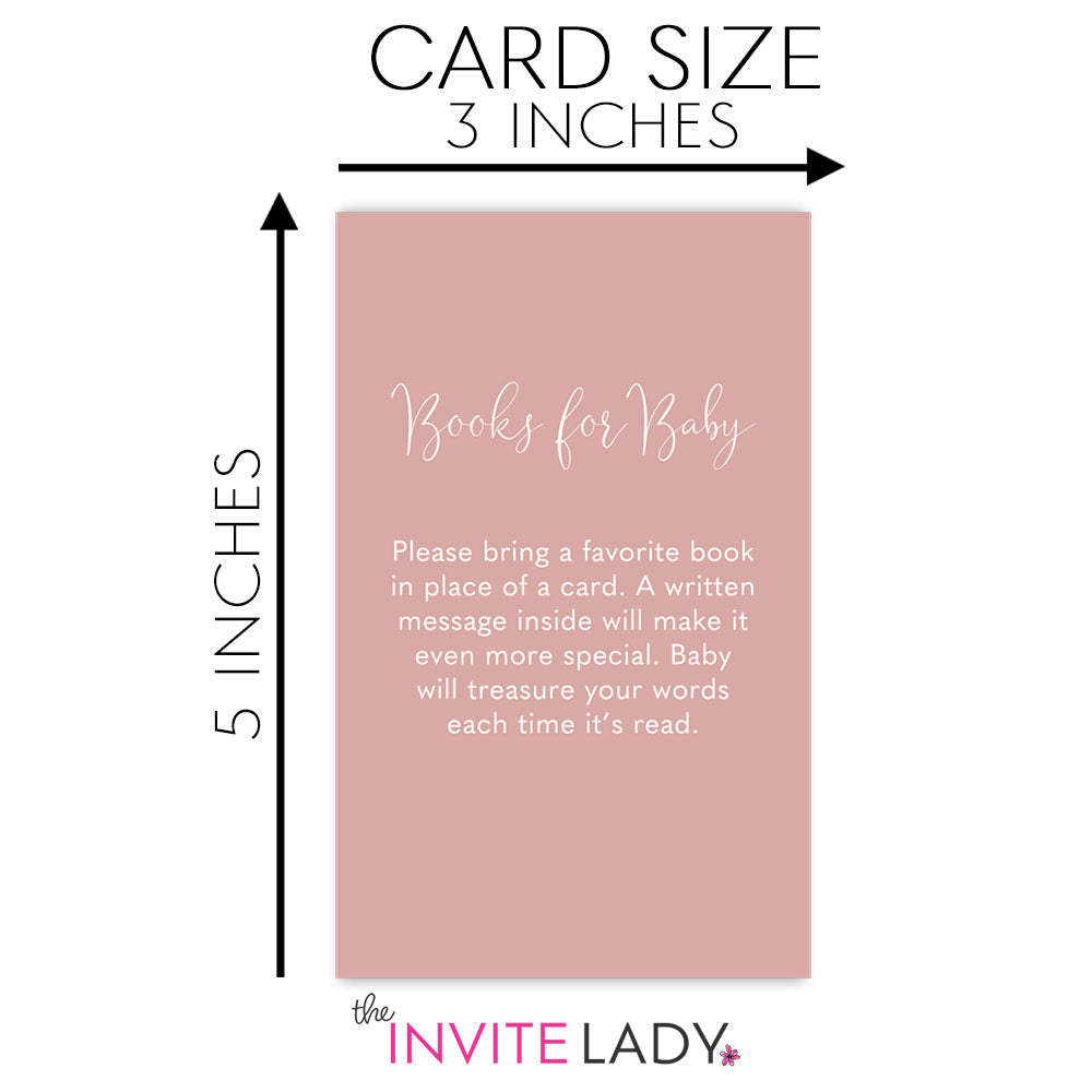 Hello Baby Girl Bring a Book Insert