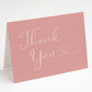 Hello Baby Girl Thank You Card