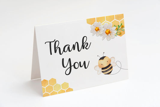 Honey Bee Thank You Card