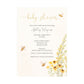 Honeybee Baby Shower Invitation