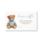 A Little Gentleman Diaper Raffle Ticket