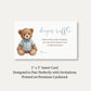 A Little Gentleman Diaper Raffle Ticket