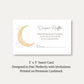 Over the Moon Neutral Diaper Raffle Ticket