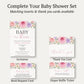 Baby in Bloom Invitation
