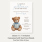 A Little Gentleman Baby Shower Invitation