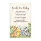 Watercolor Safari Bring a Book Card