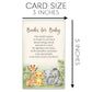 Watercolor Safari Bring a Book Card