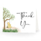 Winnie Horizontal Baby Shower Thank You Card
