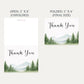 The Adventure Begins Thank You Card