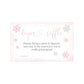 Little Snowflake Baby Shower Diaper Raffle Ticket