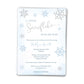 Little Snowflake Baby Shower Invitation