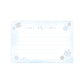 Little Snowflake Baby Shower Advice Card
