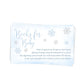 Little Snowflake Baby Shower Book Insert