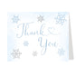 Little Snowflake Thank You Card