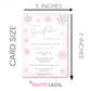 Little Snowflake Baby Shower Invitation