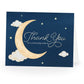Over the Moon Baby Shower Thank You Card