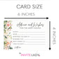 Miss to Mrs. Advice for the Bride Card