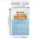 Noah's Ark Blessings and Advice, Prayers Card