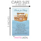 Noah's Ark Bring a Book, Diaper Raffle Insert